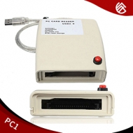 PCMCIA Memory Card Reader USB 2.0 Interface，Read Flash Disk/PCMCIA/PC Card ATA/ATA Card Flash Storage